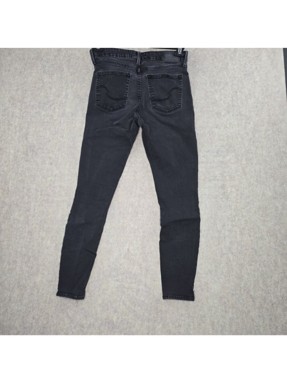 Levi Strauss Mid-Rise Skinny Jeans Size 6M Black Denim Womens - Picture 2 of 7